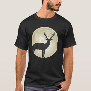 Hirsch Antler Roe Stag und Waldtier T-Shirt