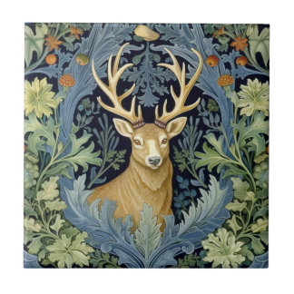Hirsch Art Nouveau Fliese