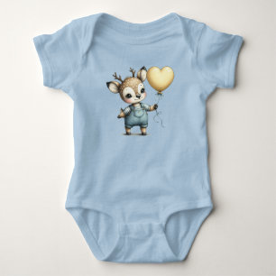 Hirsch Baby Strampler