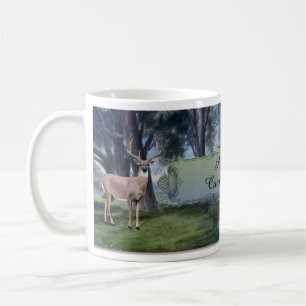 Hirsch Camping Jagd Kaffeetasse