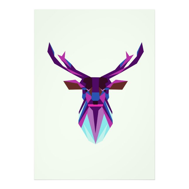 Hirsch Fotodruck (Vorne)