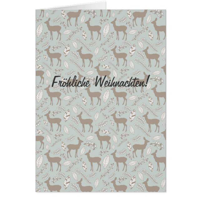 Hirsch, Fröhliche Weihnachten! (Vorne)