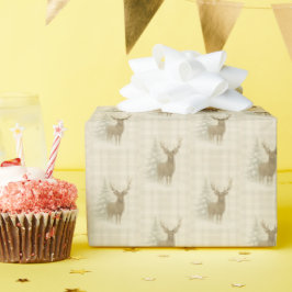 Hirsch-Geschenkpapier Geschenkpapier