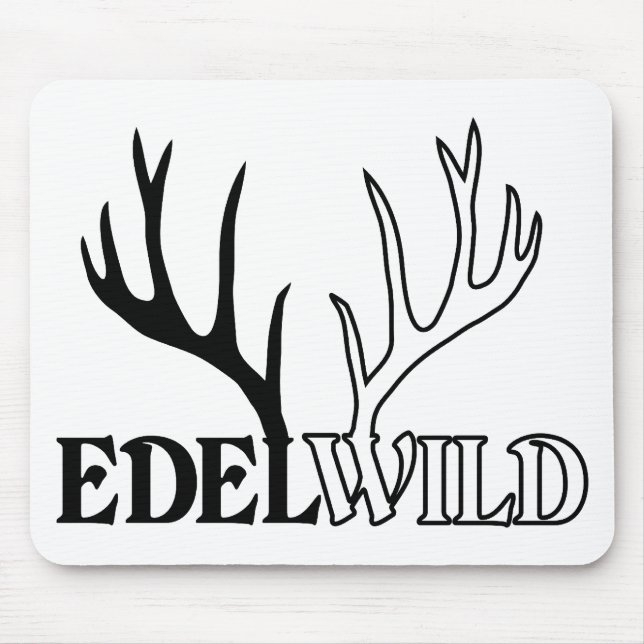 hirsch geweih hirschgeweih junggesellen stag party mousepad (Vorne)
