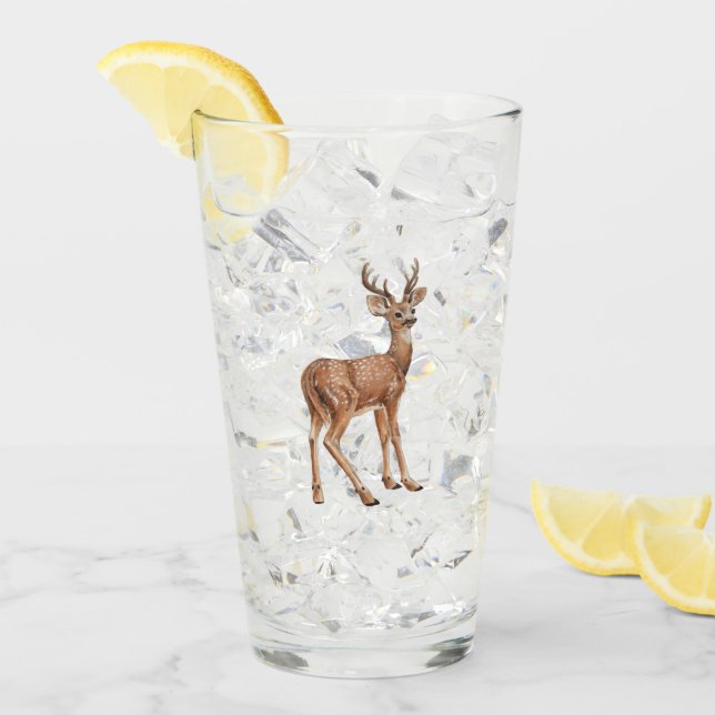 Hirsch Glas (Vorderseite Ice)
