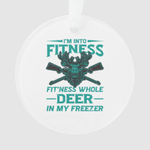 Hirsch In Meinem Gefrierschrank - Jagdliebhaber Ornament