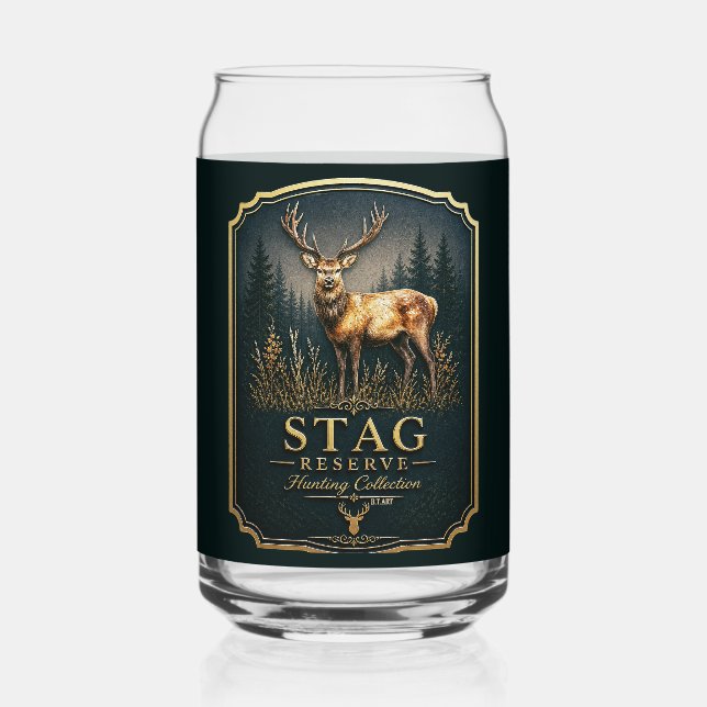 HIRSCH – JAGDKOLLEKTION  DOSENGLAS (Vorderseite)