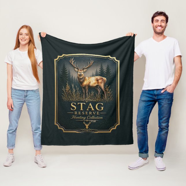 HIRSCH – JAGDKOLLEKTION  FLEECEDECKE (Beispiel)