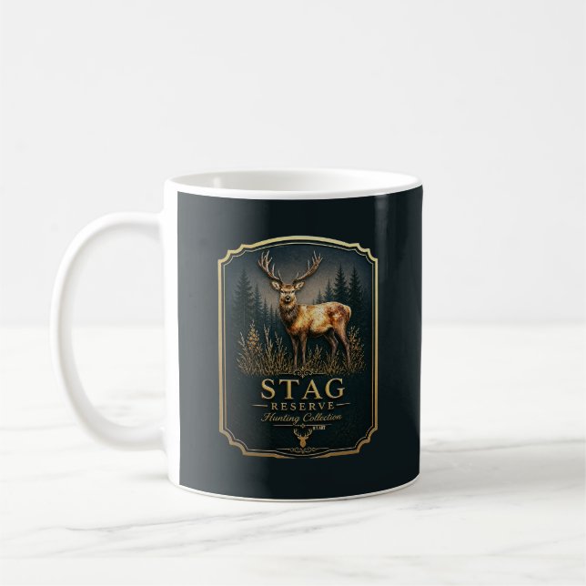 Hirsch – JAGDKOLLEKTION  Kaffeetasse (Links)