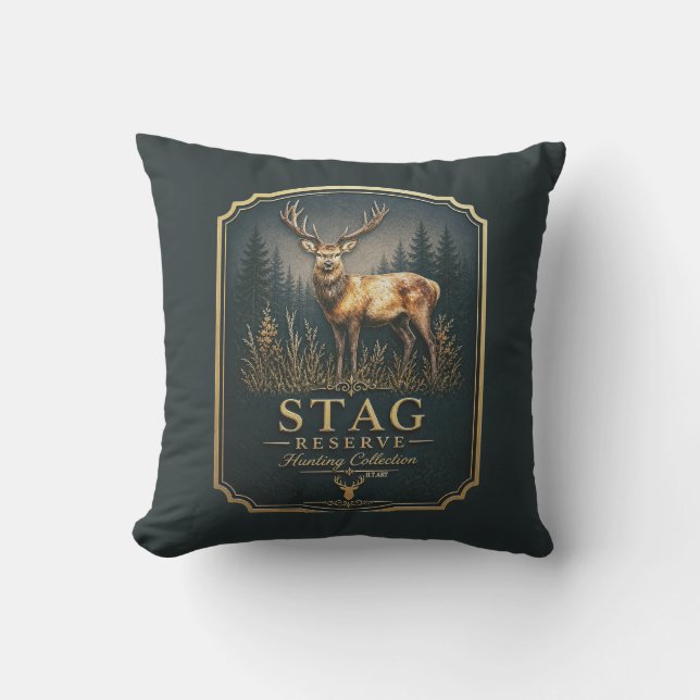 HIRSCH – JAGDKOLLEKTION  KISSEN (Vorderseite)