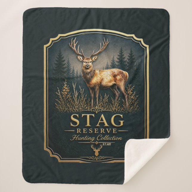 HIRSCH – JAGDKOLLEKTION  SHERPADECKE (Vorderseite)