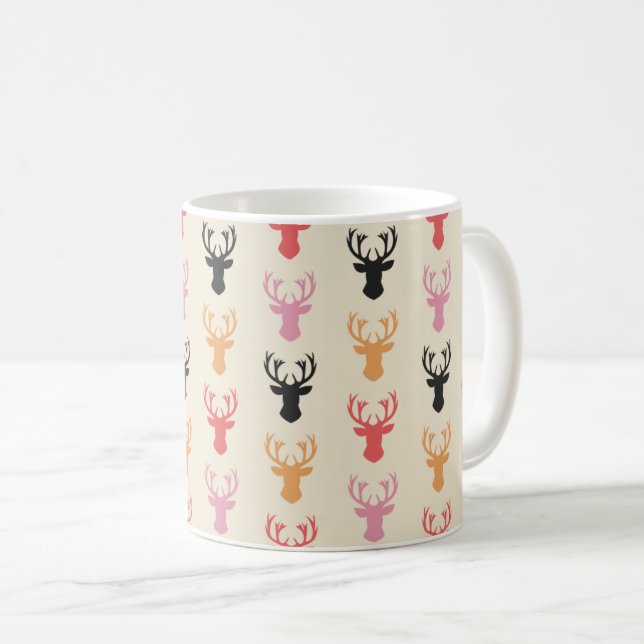 Hirsch Kaffeetasse (VorderseiteRechts)