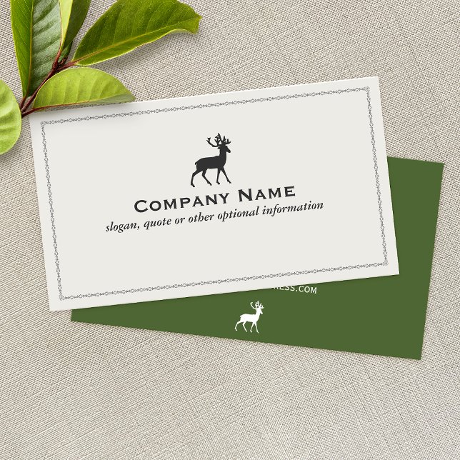 Hirsch-Logo Visitenkarte (Von Creator hochgeladen)