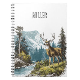 Hirsch Natur  Notizblock
