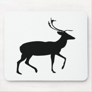Hirsch-Silhouette Mousepad