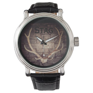 Hirsch-Uhr Armbanduhr
