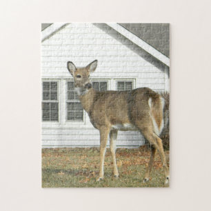 Hirsch und Cottage - Puzzle