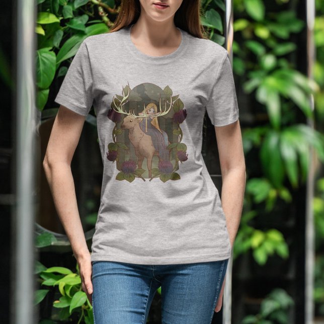 Hirsch und Fairy T-Shirt (Von Creator hochgeladen)
