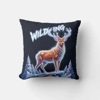 Hirsch Winter Wonderland Weihnachten Kissen
