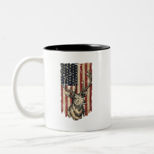 Hirsch  zweifarbige tasse