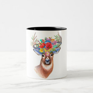 Hirsch Zweifarbige Tasse
