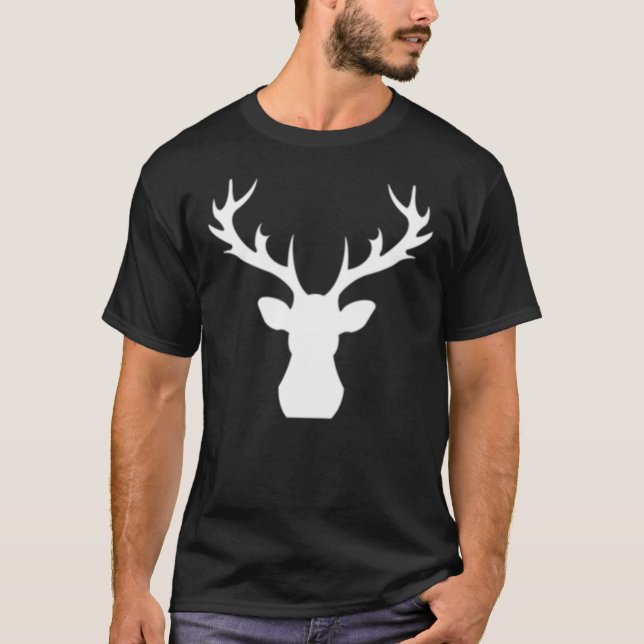 Hirschantler-T - Shirt (Vorderseite)