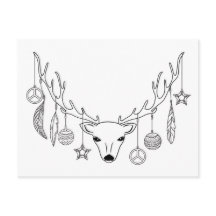 Hirschantlers Boho Stil