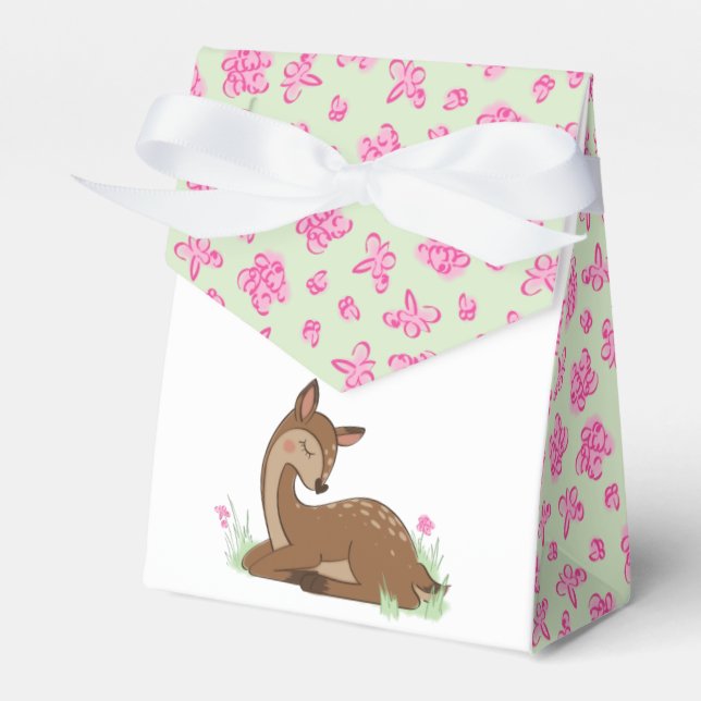 Hirschdusche Woodland Pink Geschenkschachtel (Vorderseite)