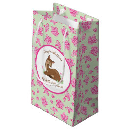 Hirschdusche Woodland Pink Kleine Geschenktüte