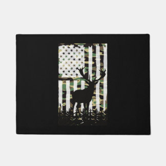 Hirsche Buck Junting Camouflage USA Flag Camoflaug Fußmatte