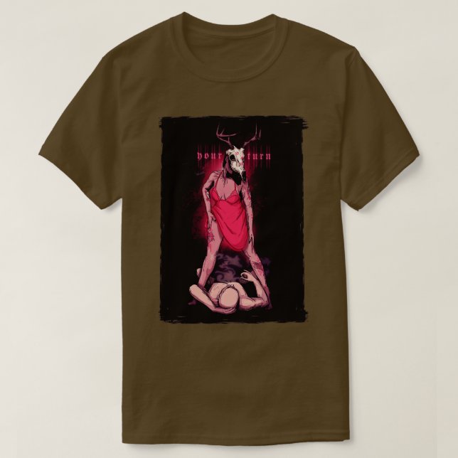 Hirsche Daddy 13 Deine Wende T-Shirt (Design vorne)
