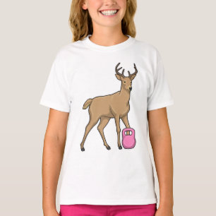 Hirsche Fitness Dumbbell T-Shirt