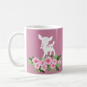 Hirsche, Hirsche, Wald, niedlich Kaffeetasse