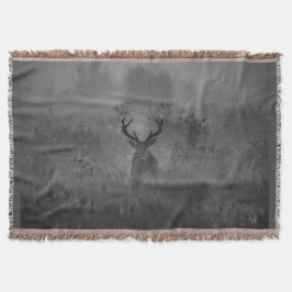 Hirsche im Nebel Decke