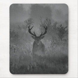 Hirsche im Nebel Mousepad