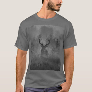 Hirsche im Nebel T-Shirt