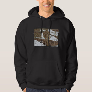 Hirsche im Schnee Hoodie