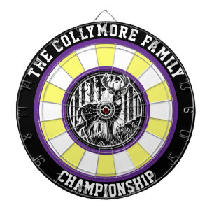 Hirsche im Wald Dartscheibe