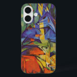 Hirsche im Wald II von Franz Marc, Vintage Kunst iPhone 16 Hülle<br><div class="desc">Hirsche im Wald II (1914) von Franz Marc ist ein Vintager Expressionismus der schönen Kunst wilder Tiermalerei. Mehrere Waldtiere, Hirsche, ein Hirsch und ein Baby liegen in einem Wald, umgeben von Bäumen. Ein schöner, heller, farbenfroher Hintergrund. Über den Künstler: Franz Marc (1880-1916) war ein deutscher expressionistischer Maler, einer der Schlüsselfiguren...</div>