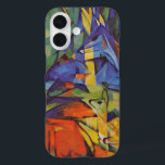 Hirsche im Wald II von Franz Marc, Vintage Kunst iPhone 16 Hülle<br><div class="desc">Hirsche im Wald II (1914) von Franz Marc ist ein Vintager Expressionismus der schönen Kunst wilder Tiermalerei. Mehrere Waldtiere, Hirsche, ein Hirsch und ein Baby liegen in einem Wald, umgeben von Bäumen. Ein schöner, heller, farbenfroher Hintergrund. Über den Künstler: Franz Marc (1880-1916) war ein deutscher expressionistischer Maler, einer der Schlüsselfiguren...</div>