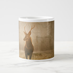 Hirsche im Wald Jumbo-Tasse
