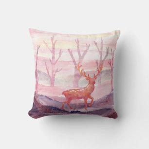Hirsche im Wald Kissen