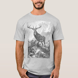 Hirsche in den Hochgebirgen T-Shirt