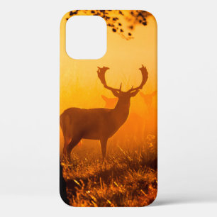 Hirsche in einem dänischen Wald, Herbst, schön, De Case-Mate iPhone Hülle