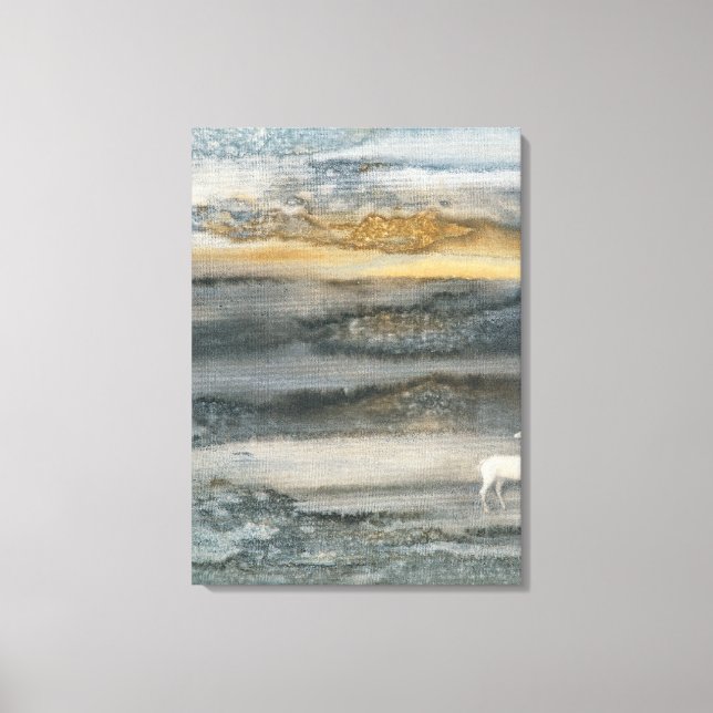 Hirsche Leinwand (Vorderseite)