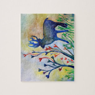 Hirsche Liebe 8" x 10" Foto Puzzle mit Geschenkbox