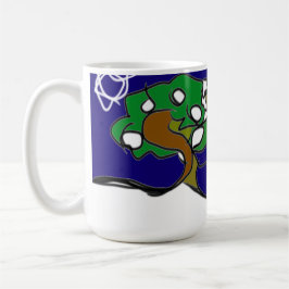 Hirsche Liebe Winter Kaffeetasse