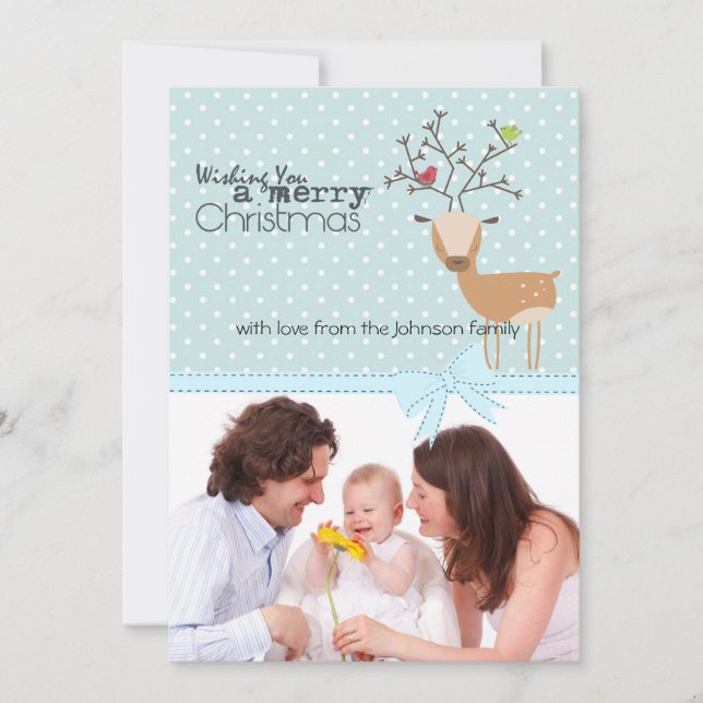 Hirsche mit Vögeln (Vorderseite)