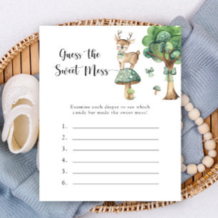 Hirsche - Raten Sie mal, das Sweet Mess-Spiel