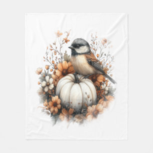 Hirsche Shirt Country Pumpkin Fleecedecke